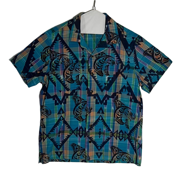 Polo Ralph Lauren Other - Polo Ralph Lauren Multicolor Geometric Short Sleeve Shirt